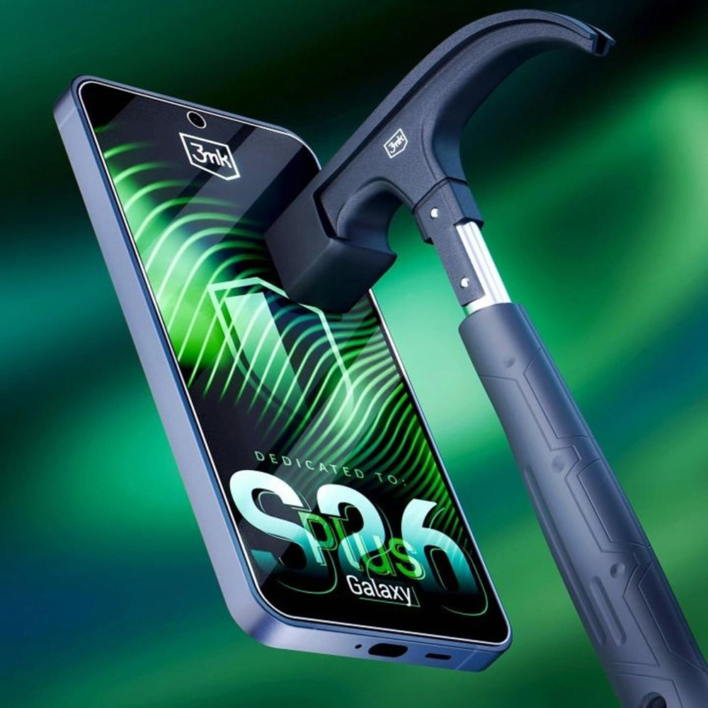 Schutzfolie 3MK FlexibleGlass für Samsung Galaxy S26 Plus S947, Flexibles Glas, Vollverklebung, Transparent