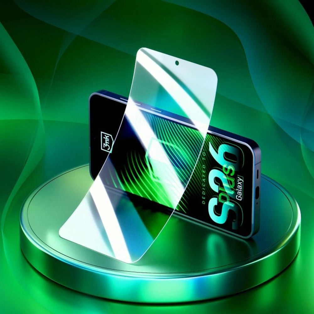 Schutzfolie 3MK FlexibleGlass für Samsung Galaxy S26 Plus S947, Flexibles Glas, Vollverklebung, Transparent