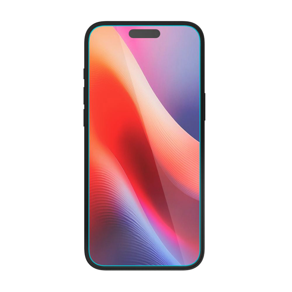 Displayschutzfolie Privacy Spigen GlastR EZ FIT für Apple iPhone 16 / 15, Gehärtetes Glas, Vollverklebung, Set 2 Stück AGL06905