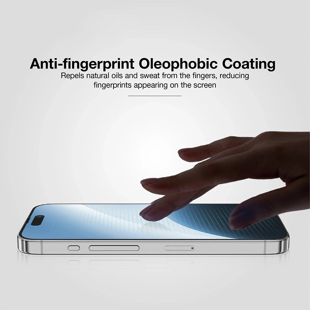 Schutzfolie Anank 10X Reinforced CG für Apple iPhone 17 Pro Max, gehärtetes Glas, Full Glue, 2.5D, Schwarz