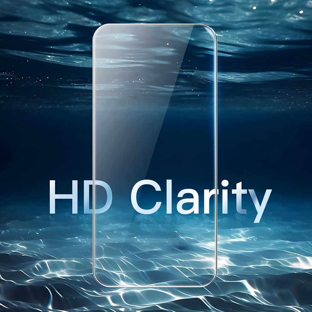 Anank Displayschutzfolie für Apple iPhone 15 Pro, gehärtetes Glas, Full Glue, 3D, 10 Stück Set