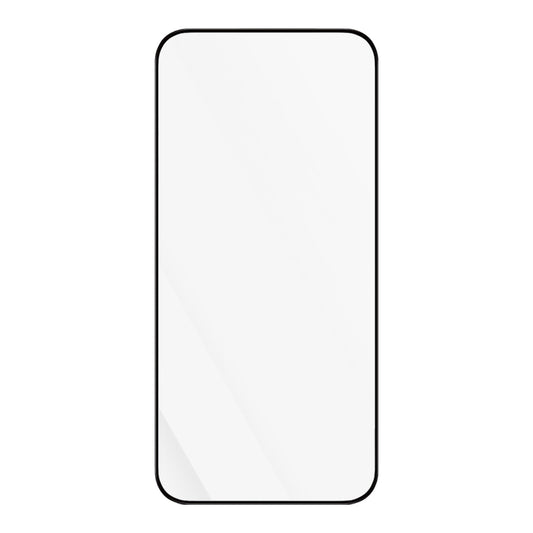 Blueo Anti-Static HD Displayschutzfolie für Apple iPhone 17e / 16e / 14 / 13 Pro, gehärtetes Glas, Vollkleber, Schwarz