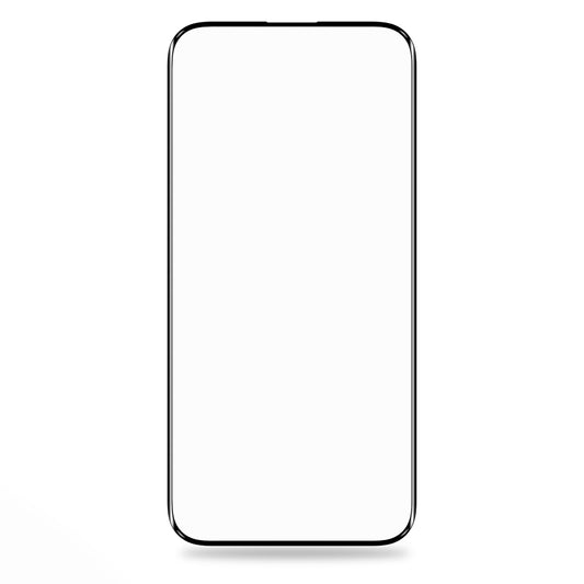 Blueo HD Displayschutzfolie für Apple iPhone 17 Pro Max / 16 Pro Max, gehärtetes Glas, Full Glue, 2.5D, 5er Set, Schwarz