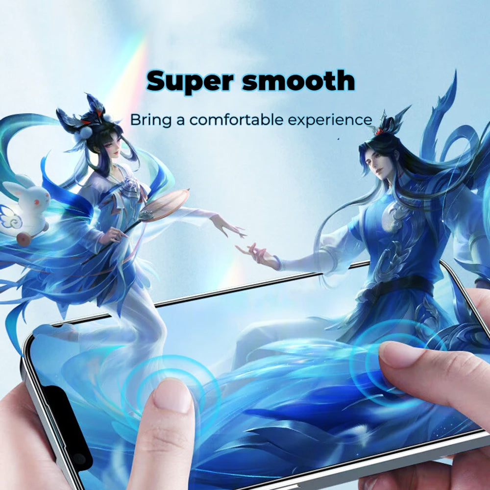 Schutzfolie Mattes Display Anank 5X Verstärkt für Apple iPhone 17 Pro, Gehärtetes Glas, Vollverklebung, 2.5D, Schwarz
