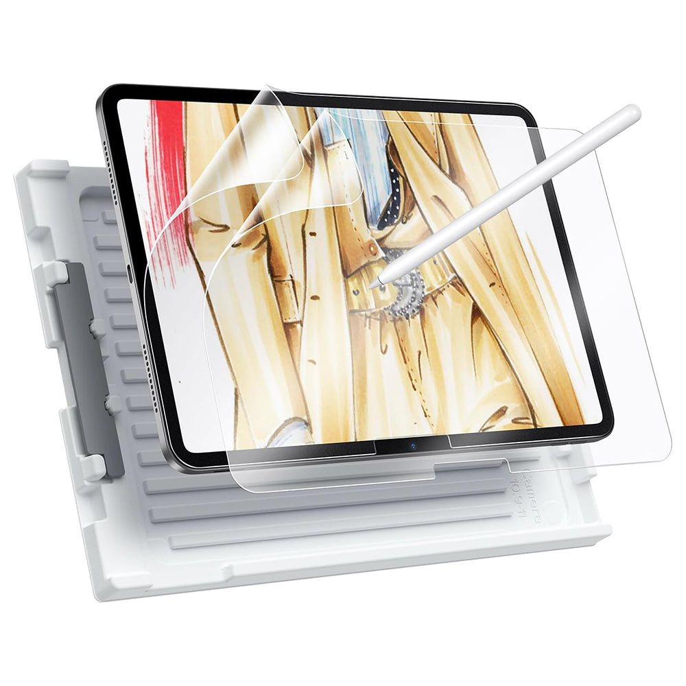 Mattes ESR Paper Feel Displayschutzfolie für Apple iPad Air 13 (2026) / Air 13 (2025) / Air 13 (2024), Kunststoff, Vollflächig Klebend, 2 Stück Set