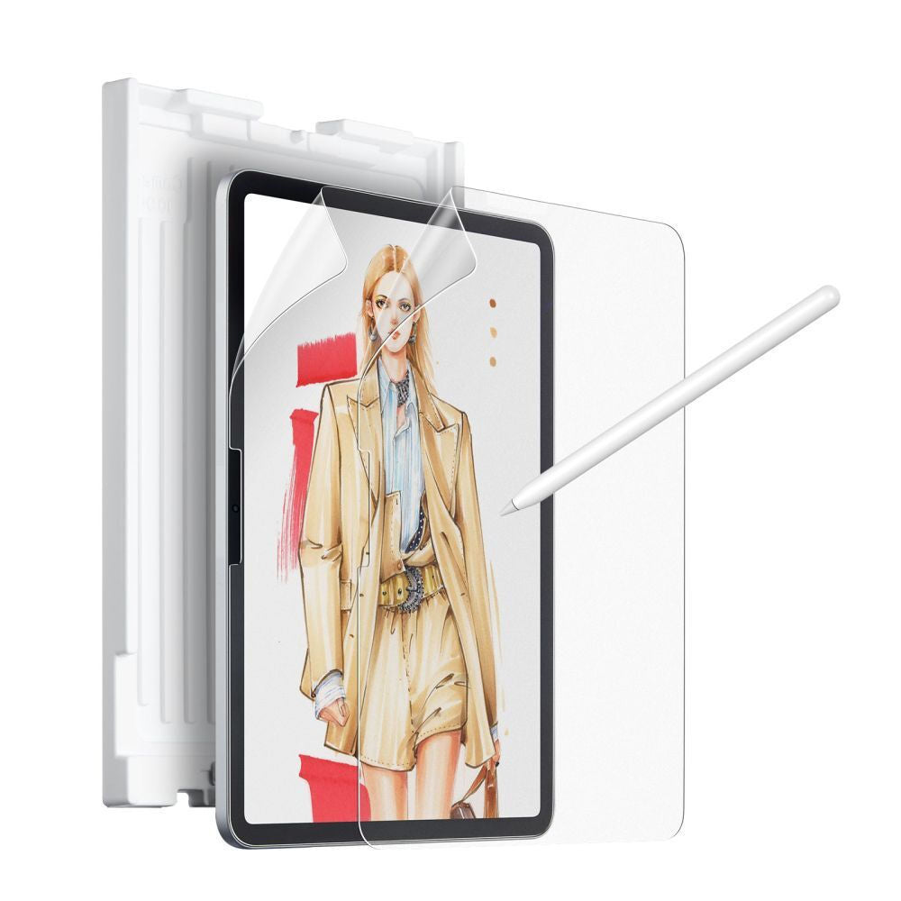 Mattes ESR Paper Feel Displayschutzfolie für Apple iPad Air 13 (2026) / Air 13 (2025) / Air 13 (2024), Kunststoff, Vollflächig Klebend, 2 Stück Set