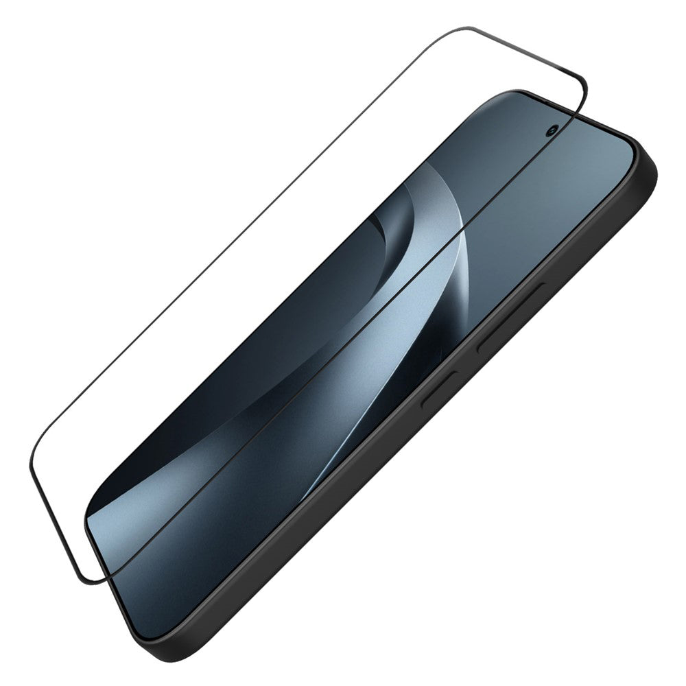 Nillkin CP+ Pro Displayschutzfolie für Xiaomi 17T, gehärtetes Glas, Vollkleber, Schwarz