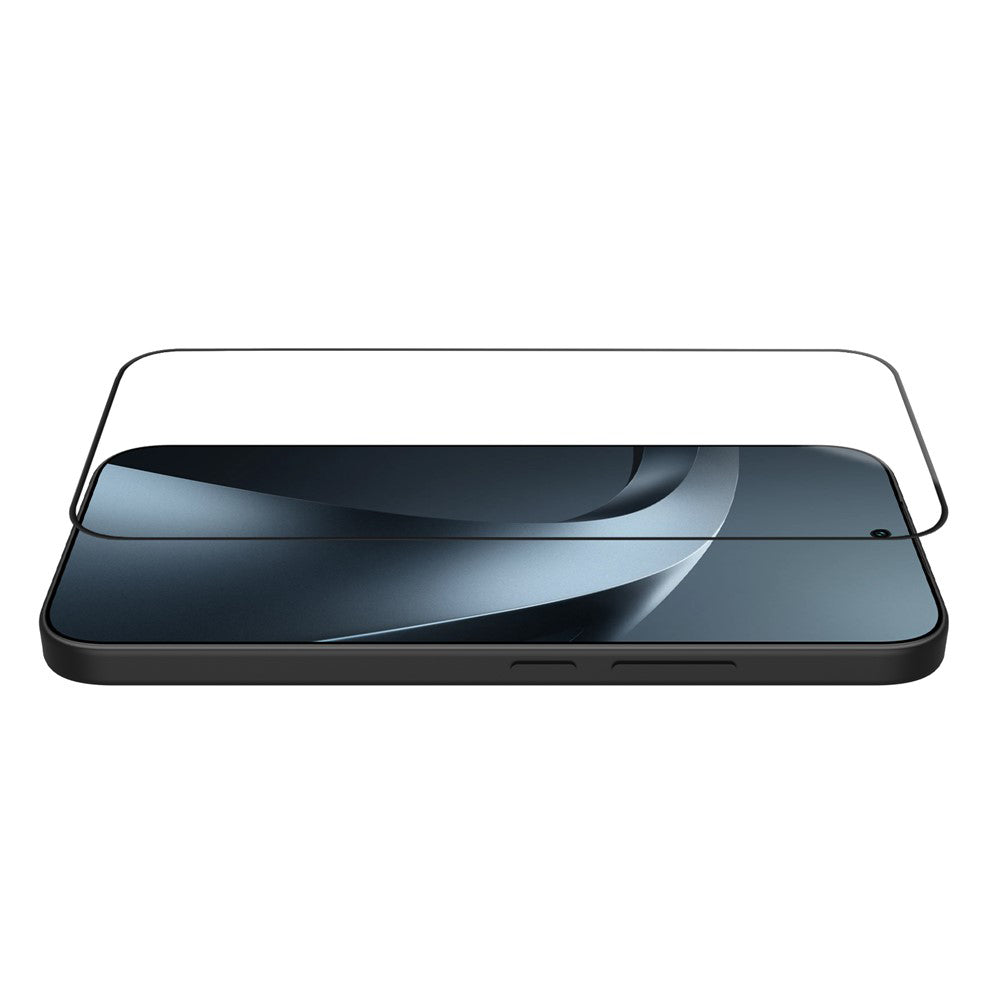 Nillkin CP+ Pro Displayschutzfolie für Xiaomi 17T, gehärtetes Glas, Vollkleber, Schwarz
