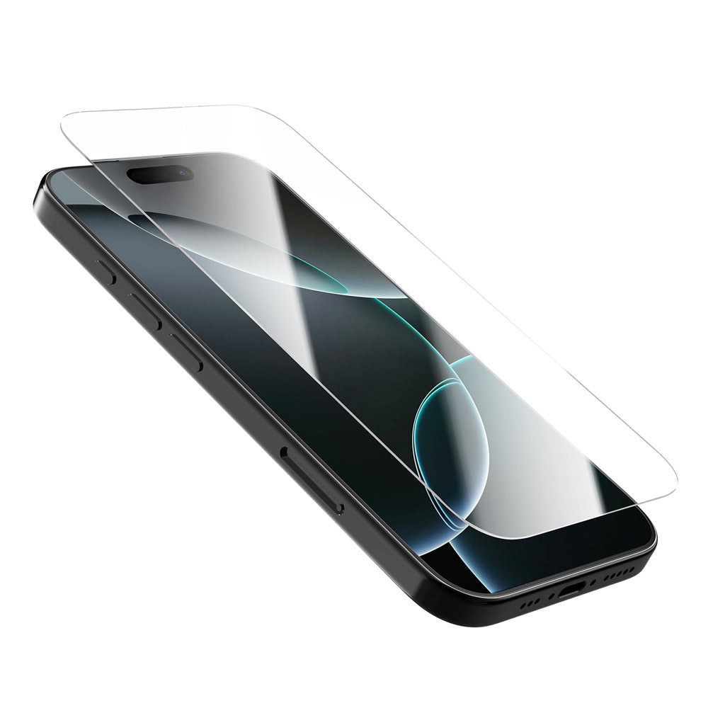 Nillkin H+ Pro Displayschutzfolie mit Applikator für Apple iPhone 16, gehärtetes Glas, Vollkleber