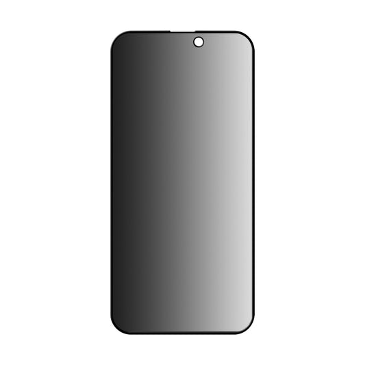Privacy-Schutzfolie Anank 3X Verstärkt für Apple iPhone 14 Pro, Sicherheitsglas, Vollkleber, 2.5D