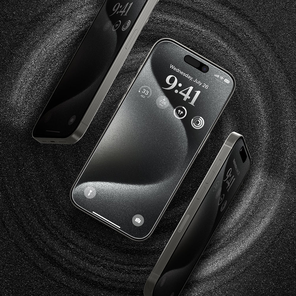 Schutzfolie Privacy Anank 5X Reinforced 180 für Apple iPhone 17, Gehärtetes Glas, Full Glue, 2.5D