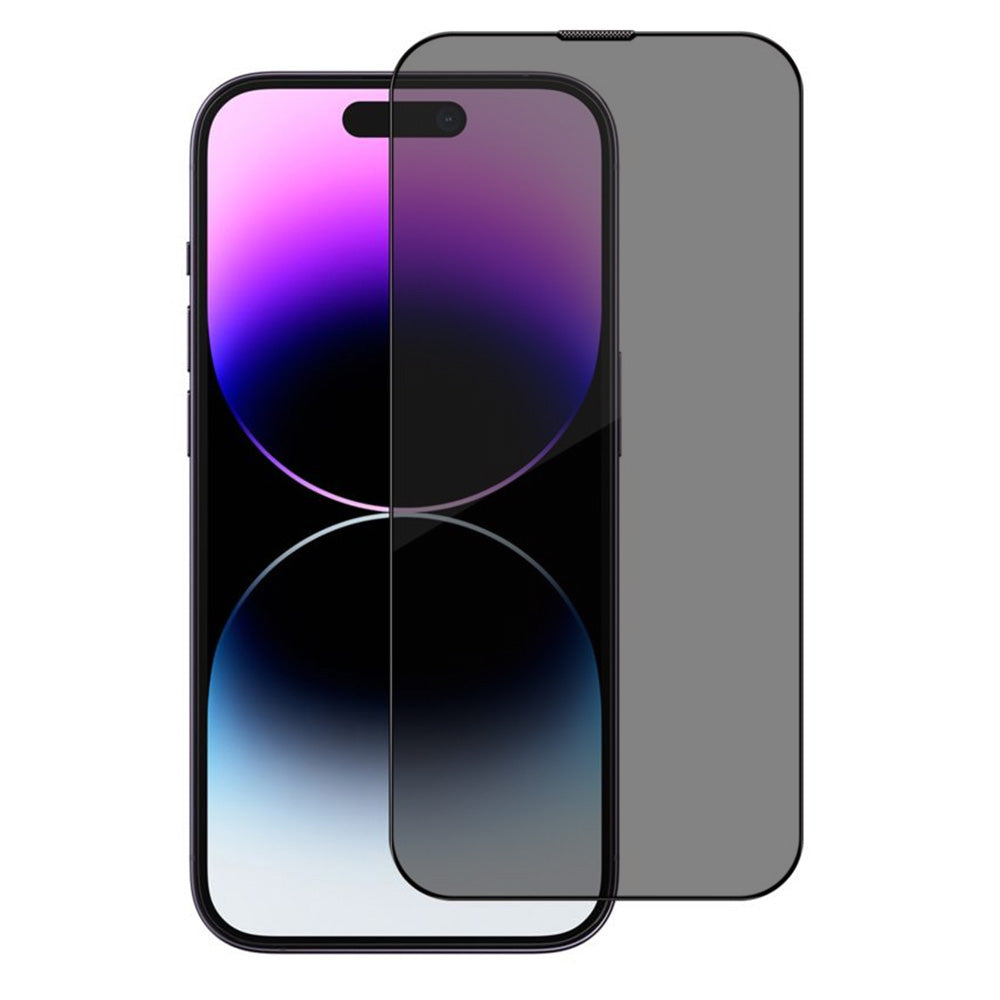 Schutzfolie Privacy Blueo Sapphire Applicator Pro für Apple iPhone 17 Pro Max / 16 Pro Max, Gehärtetes Glas, Vollkleber
