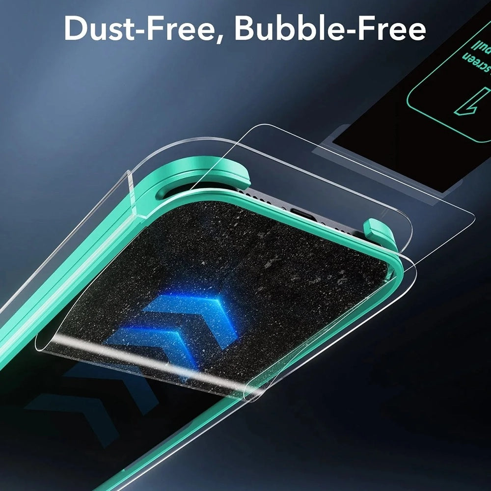Schutzfolie Ecran Privacy ESR Armorite UltraFit für Apple iPhone 17 Pro, gehärtetes Glas, Full Glue, Set 3 Stück