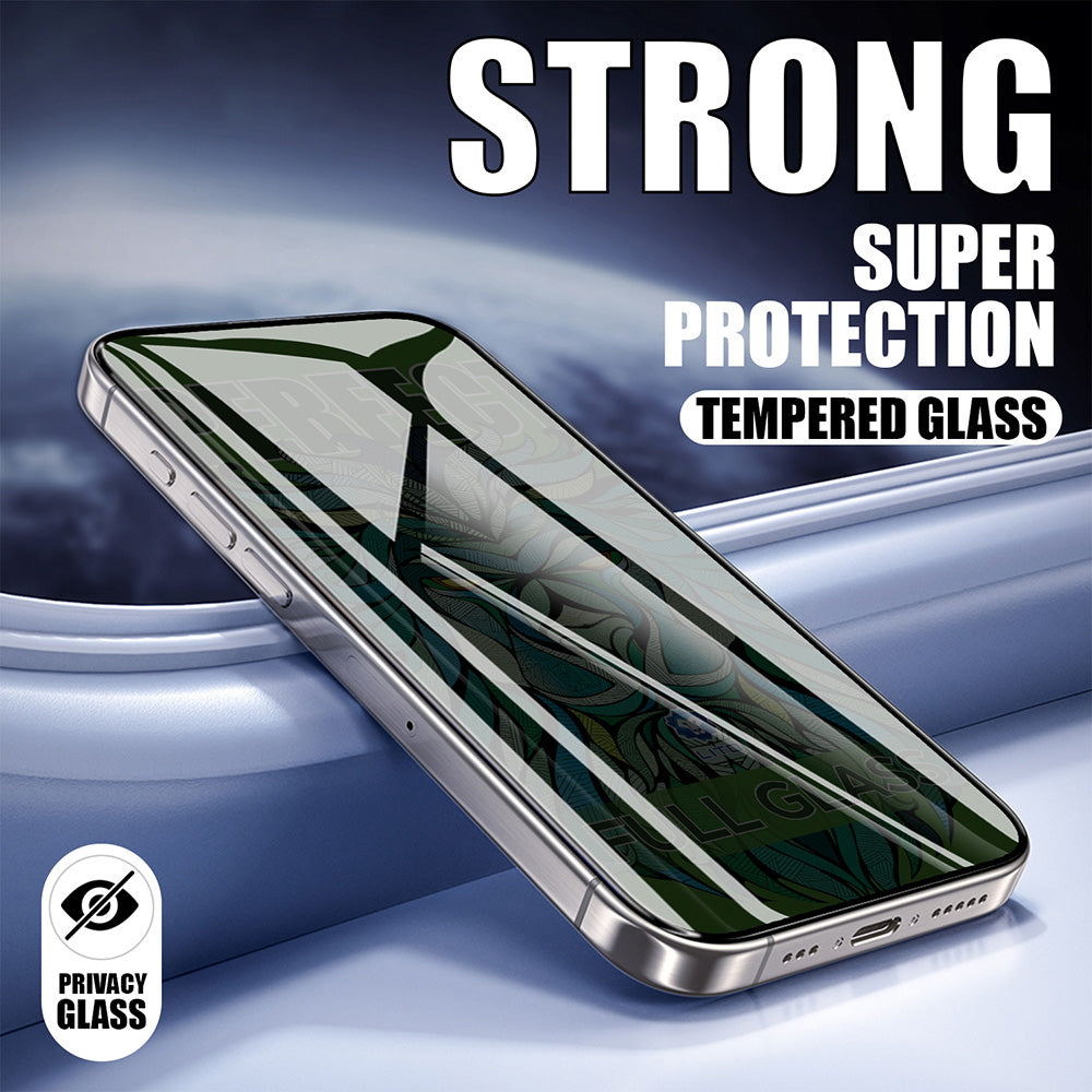 Schutzfolie Privacy Lito D+ Max Strong für Apple iPhone 17 Pro, gehärtetes Glas, Full Glue