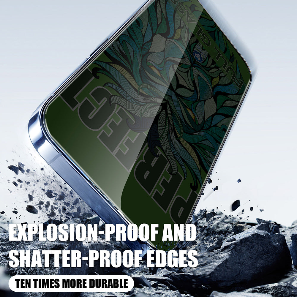 Schutzfolie Privacy Lito D+ Max Strong für Apple iPhone 17 Pro, gehärtetes Glas, Full Glue