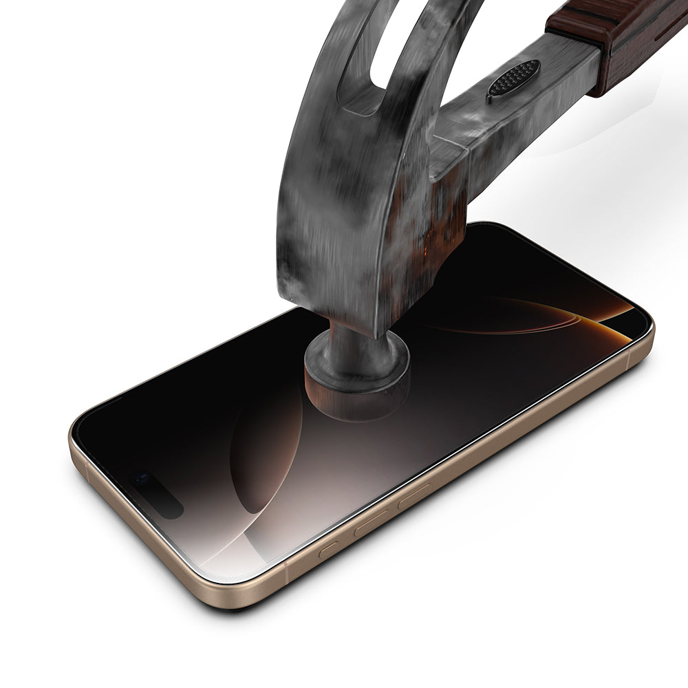 Privacy Screen Protector Techsuit TitanGlass for Apple iPhone 18 Pro Max, Tempered Glass, Full Glue