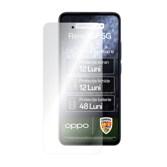 Smart Protection Premium Classic Screen Protector Film for Oppo Reno13 FS 5G / Reno13 F 4G / Reno13 F, Plastic, Set of 2 pieces
