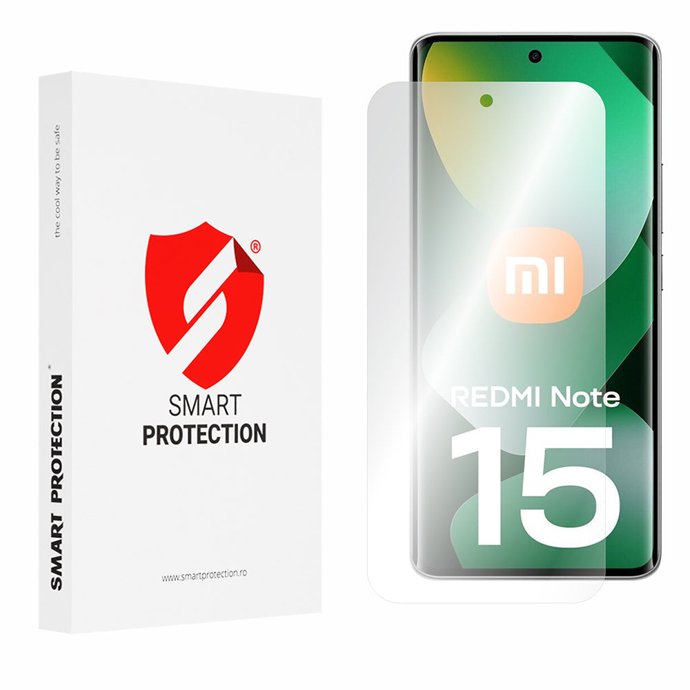 Schutzfolie Smart Protection Premium Classic für Xiaomi Redmi Note 15 4G, Kunststoff, Set mit 2 Stück