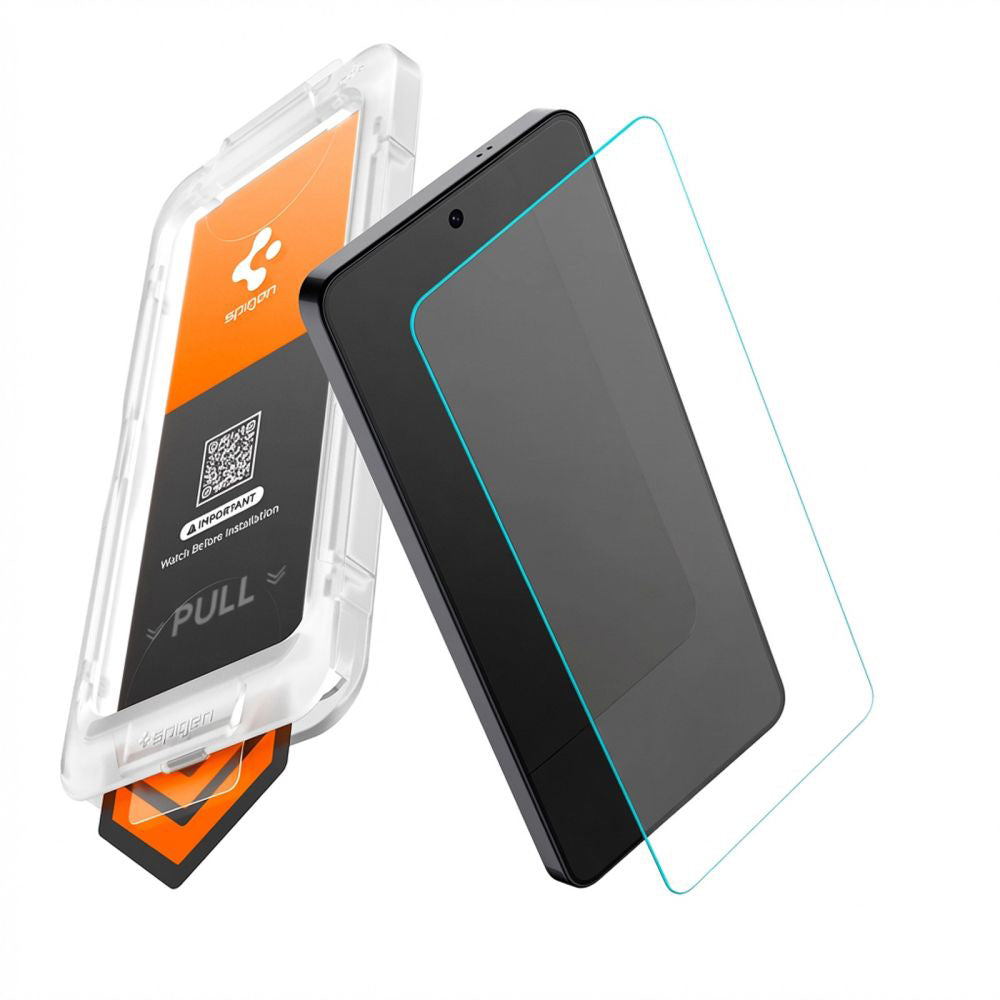 Spigen GlastR EZ FIT Pro HD Screen Protector for Samsung Galaxy S26 S942, Tempered Glass, Full Glue AGL11097