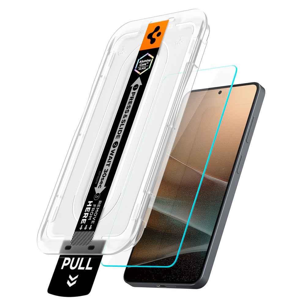 Spigen GlastR EZ FIT Pro HD Anti-Reflex Schutzfolie für Samsung Galaxy S26 S942, Gehärtetes Glas, Vollkleber, 2er-Set