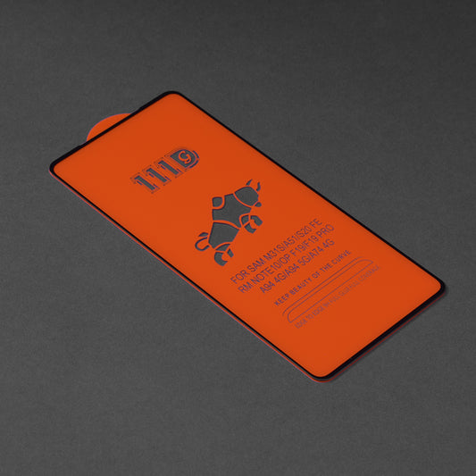 Techsuit Displayschutzfolie für Motorola Moto G72, gehärtetes Glas, Full Glue, 111D, Schwarz