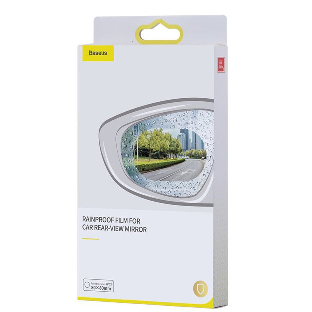 Baseus Anti-Regen Spiegelfolie, 135mm x 95mm, Kunststoff, Set 2 Stück SGFY-C02