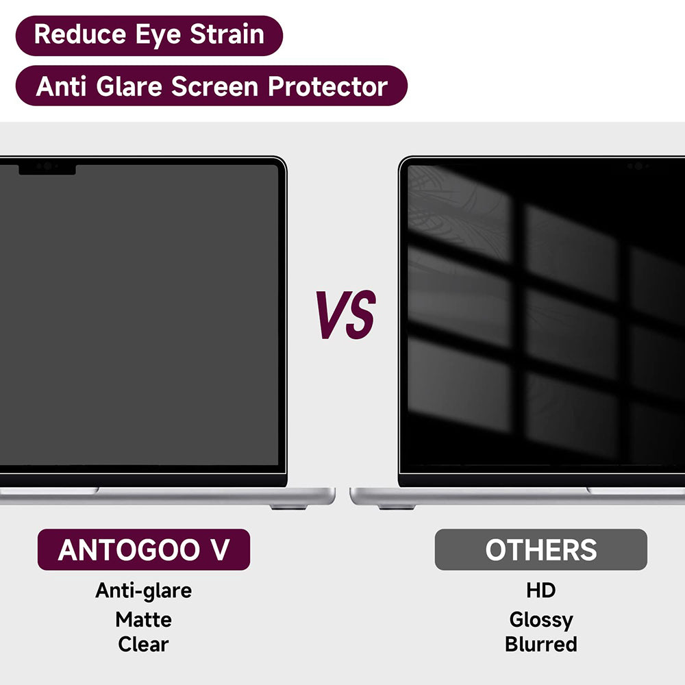 Matte Anti Blue Light Screen Protector Film Techsuit VisionProX for Apple MacBook Pro 16inch (2026) / (2024), Plastic