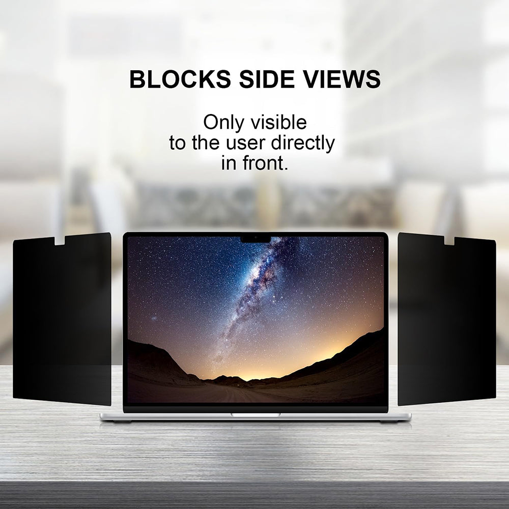 Bildschirmschutzfolie Privacy Techsuit VisionProX Magnetic für Apple MacBook Pro 14 Zoll (2024), Kunststoff