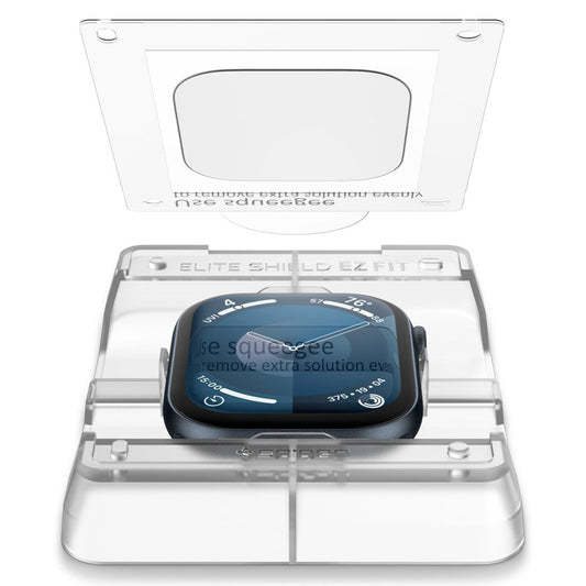 Spigen Elite Shield EZ FIT für Apple Watch 42mm Serie, Satz mit 2 Stück, Kunststoff AFL08580