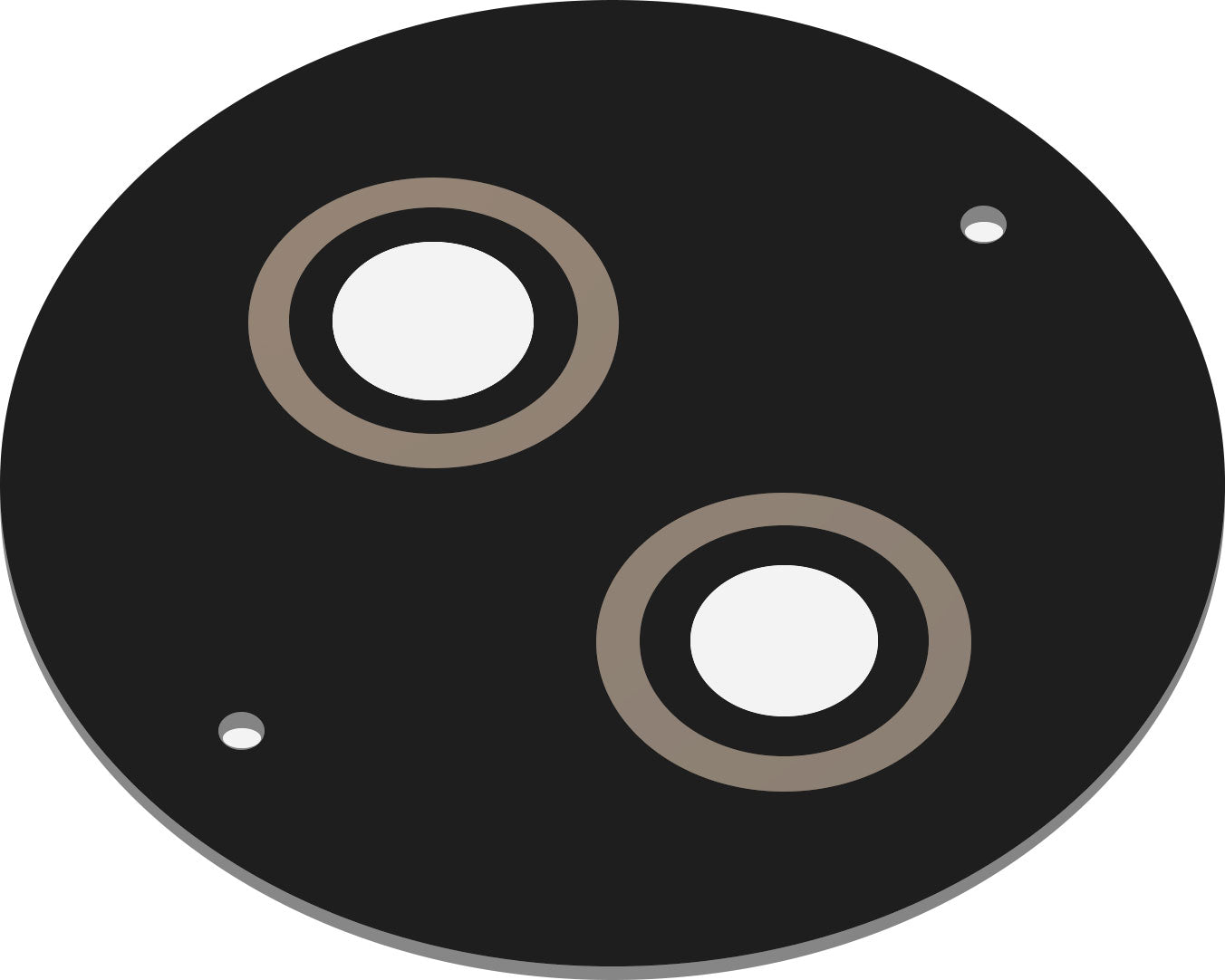 Rückkameraobjektiv für HMD 110 / Nokia 110 (2024), Schwarz