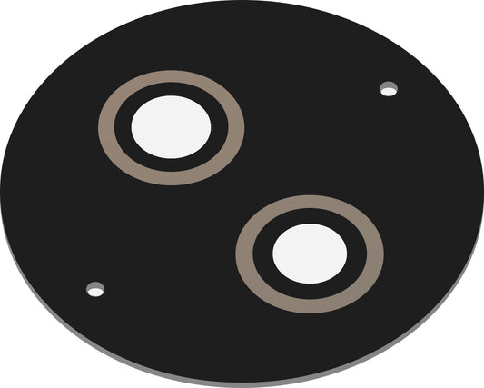 Rückkameraobjektiv für HMD 110 / Nokia 110 (2024), Schwarz