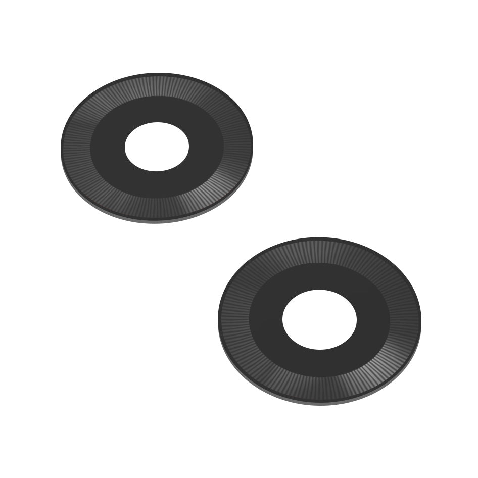 Rückkamera-Glas Motorola Moto G04, Wide + Blitz, Schwarz