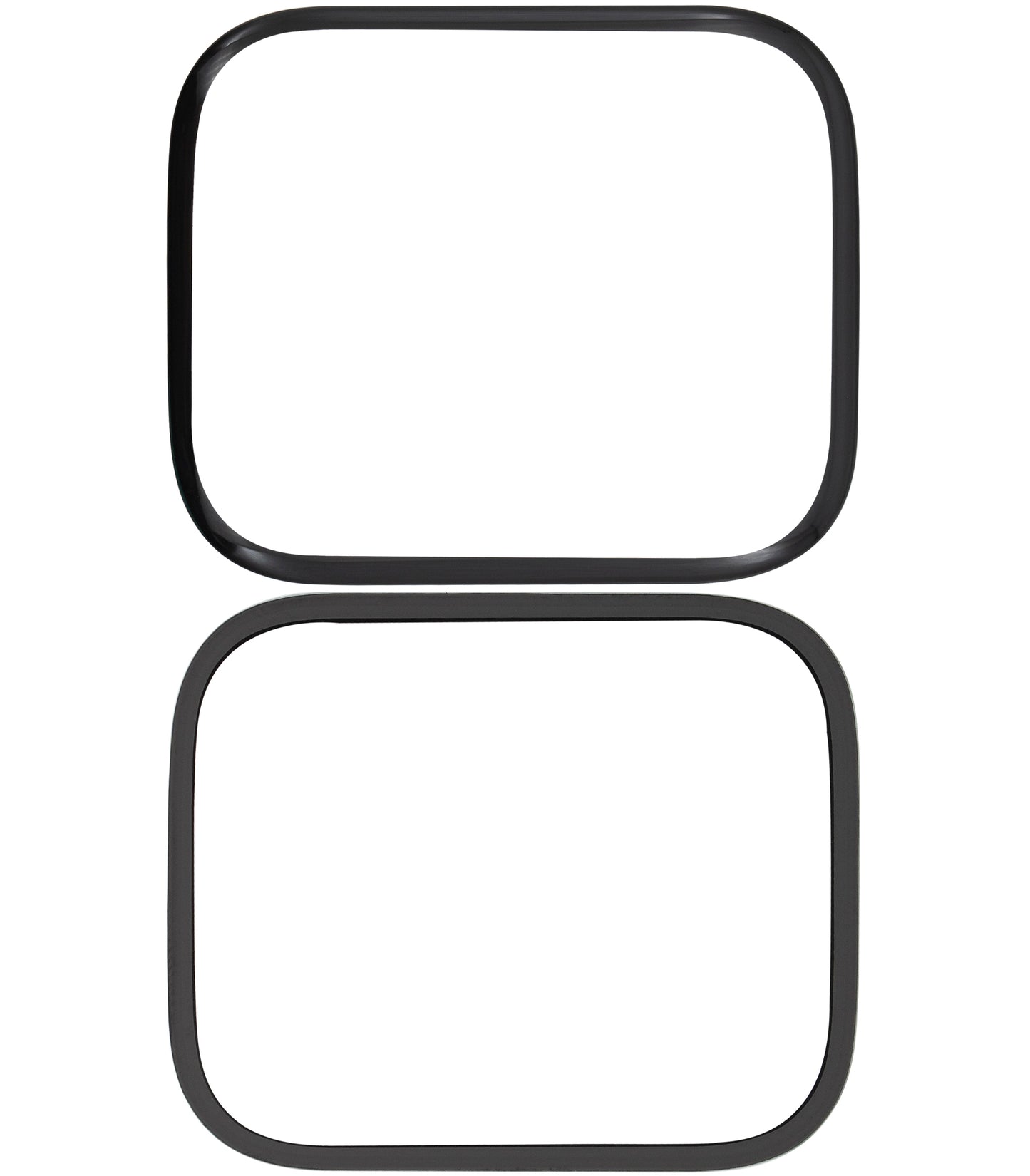 Displayglas für Apple Watch Series 8 41mm / 7 41mm, Schwarz