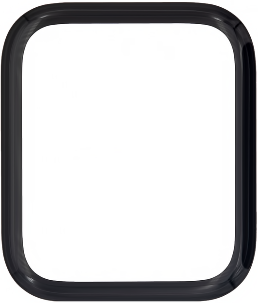 Apple Watch Displayglas Apple Watch Serie SE (2022) 40mm / SE (2020) 40mm / 6 40mm, Schwarz