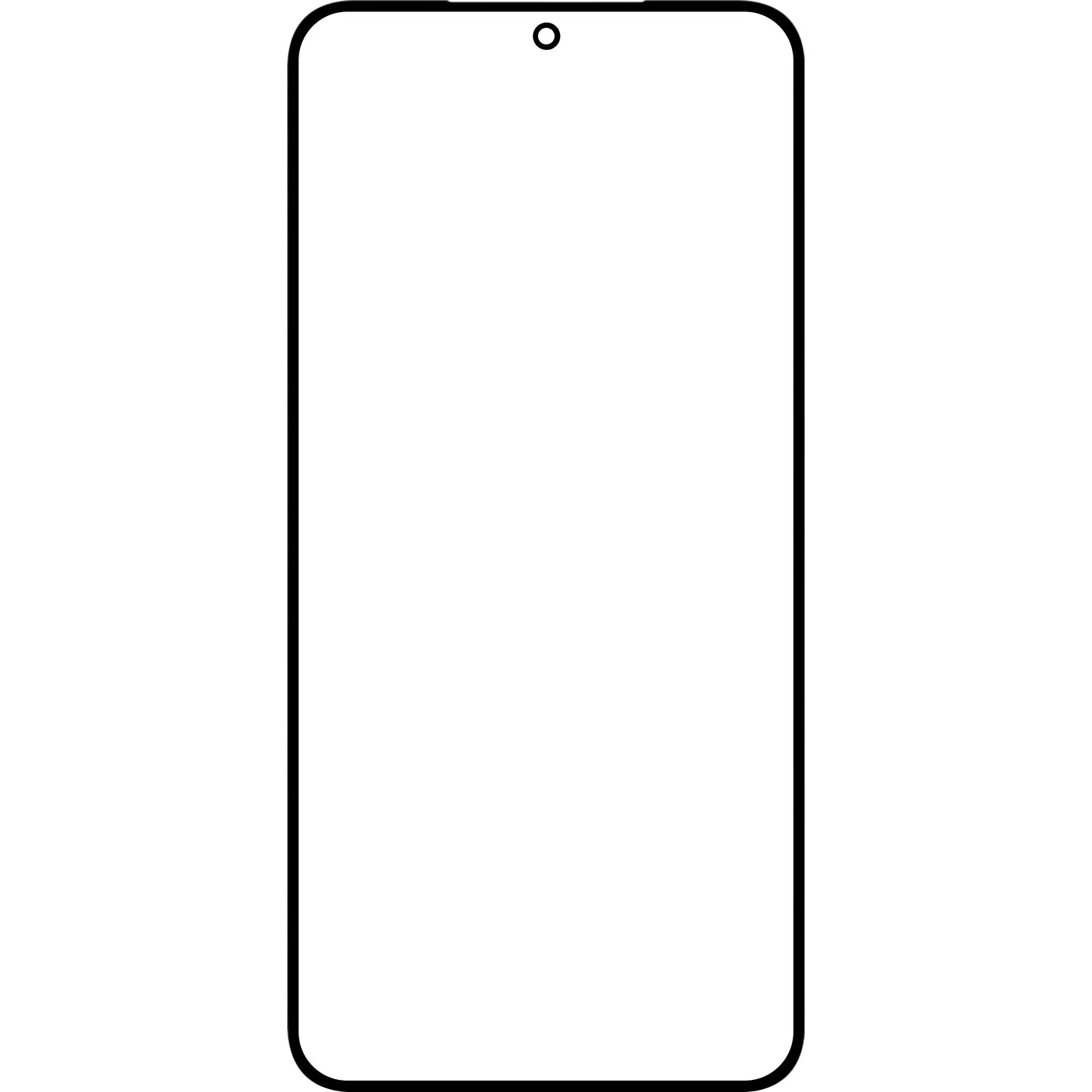 Bildschirmglas + OCA Forward Shield für Samsung Galaxy S24 S921, Schwarz