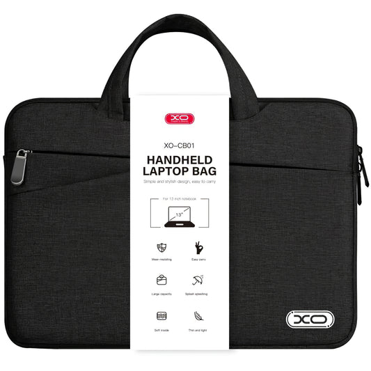 XO Design CB01 13inch Laptop Bag, Black