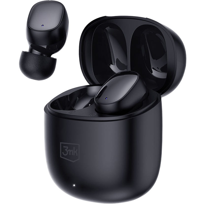 3MK FlowBuds TWS Bluetooth Kopfhörer | Schwarz | 6.5h Akku