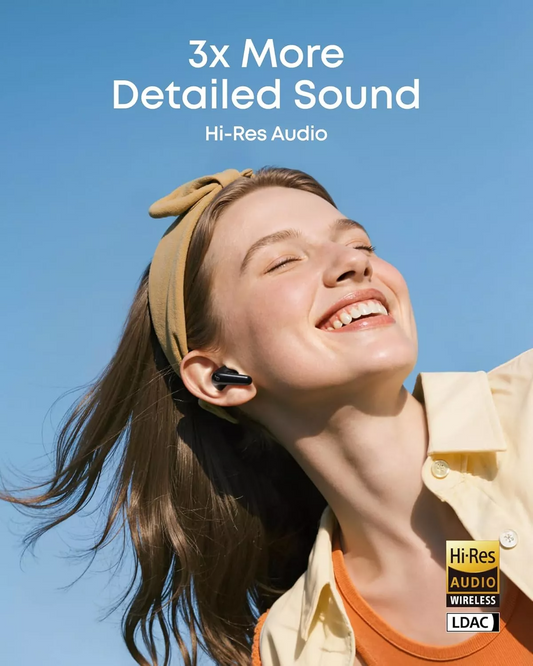 Handsfree Bluetooth Anker Soundcore R60i, TWS, ANC, Schwarz D1202G11