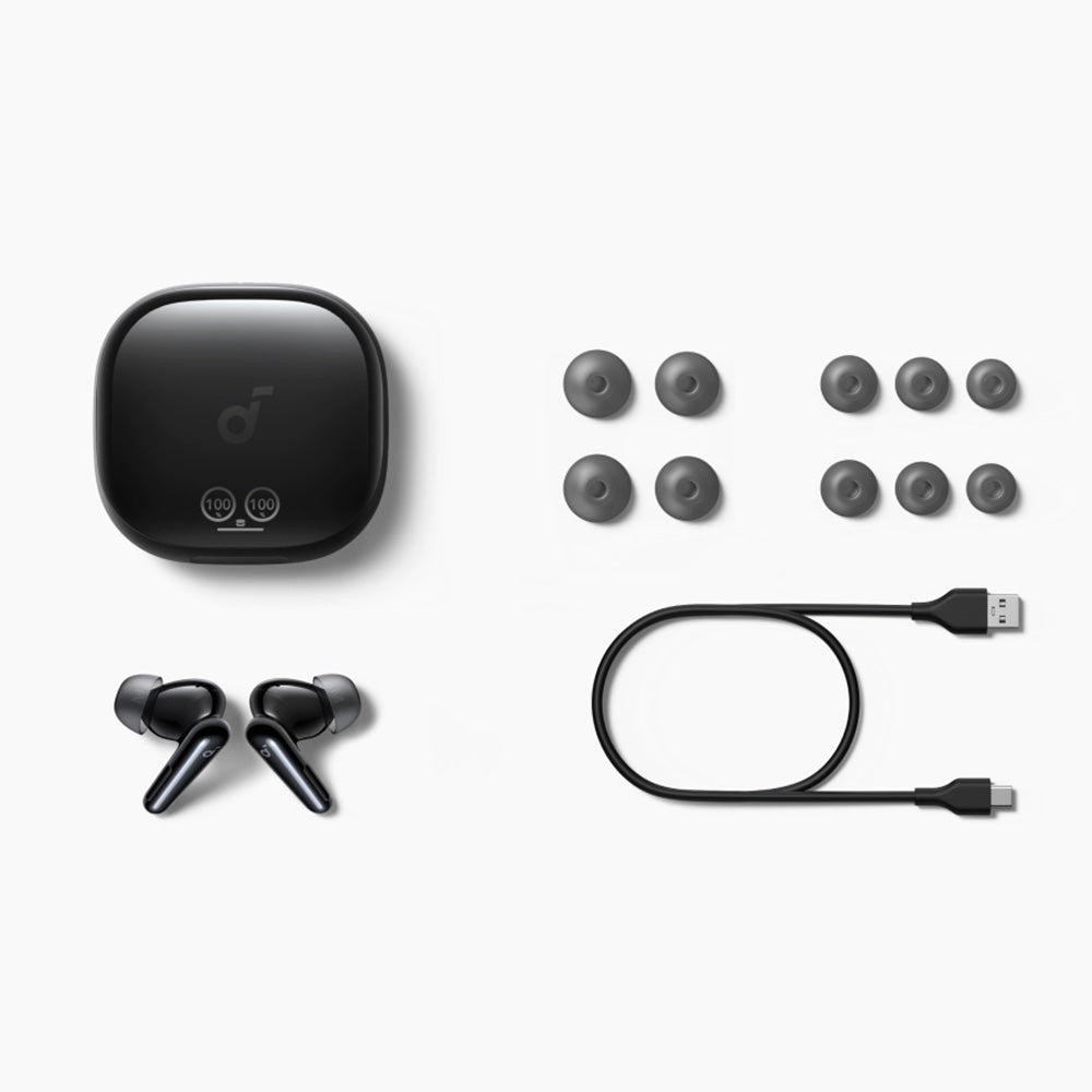 Handsfree Bluetooth Anker SoundCore Liberty 4 Pro NC, TWS, ANC, Schwarz A3954GF1