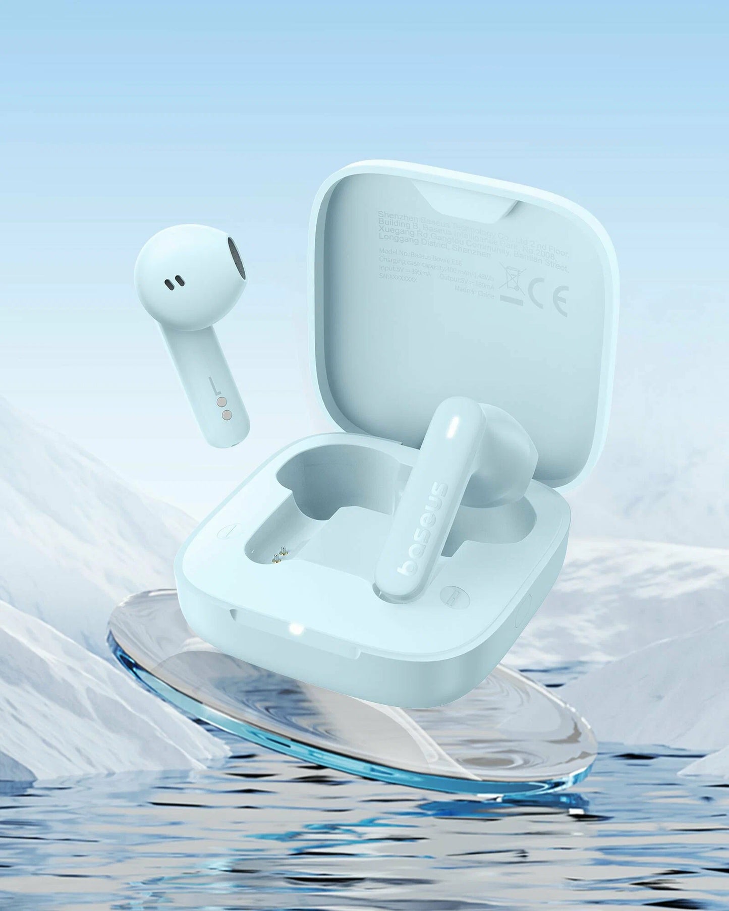 Handsfree Bluetooth Baseus Bowie E16, TWS, Blau A00061900313-01