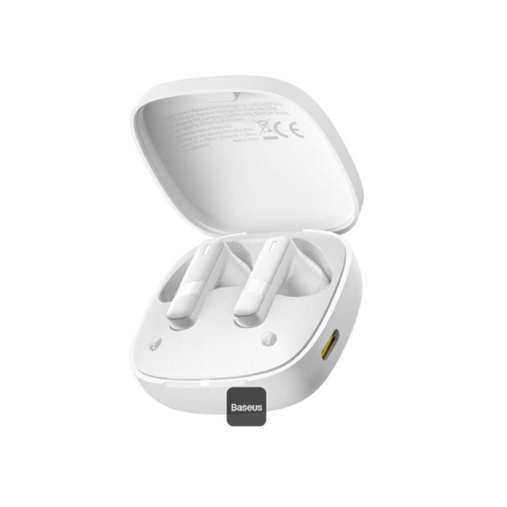 Handsfree Bluetooth Baseus Bowie E20, TWS, Weiß A00069700223-00