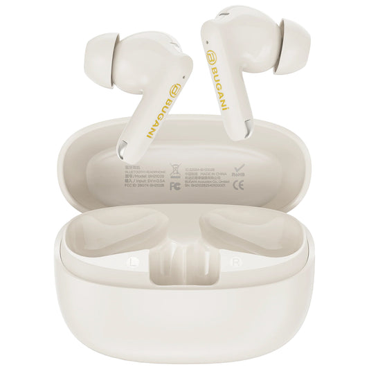 Bluetooth-Headset Bugani Freebuds B20, TWS, ANC, Hellcreme
