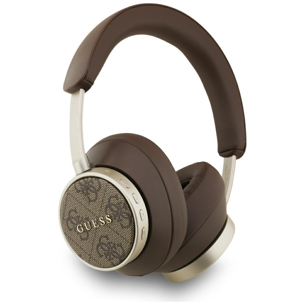Handsfree Bluetooth Guess 4G Classic Logo, A2DP, Braun