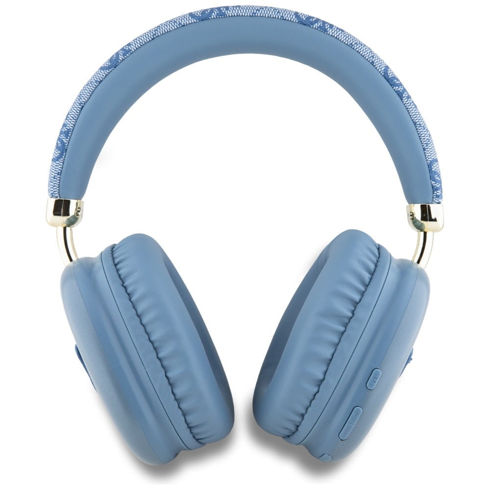 Handsfree Bluetooth Guess 4G Gold Triangle Logo, A2DP, Blau