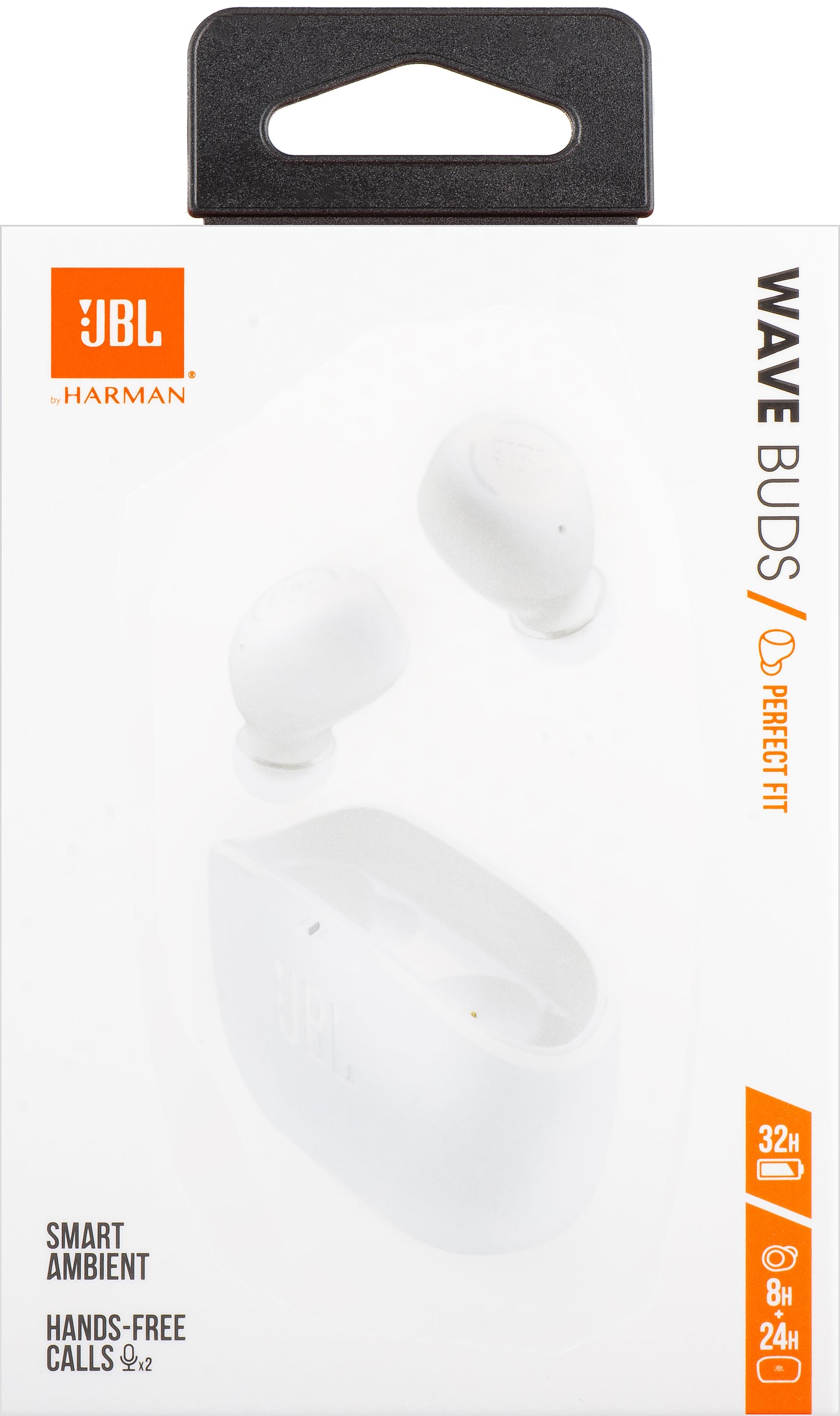 Bluetooth-Freisprecheinrichtung JBL Wave Buds, TWS, Weiß JBLWBUDSWHT