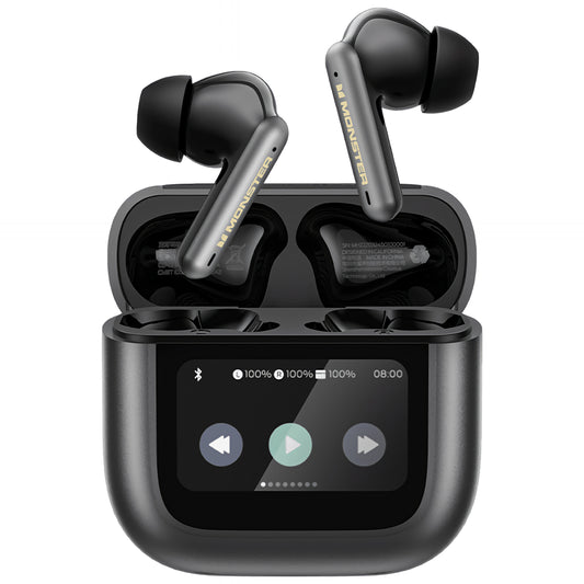 Bluetooth-Freisprecheinrichtung Monster TH300, TWS, Schwarz