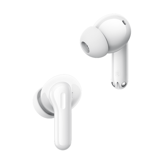 Bluetooth-Freisprecheinrichtung Realme Buds T200, TWS, ANC, MultiPoint, Weiß
