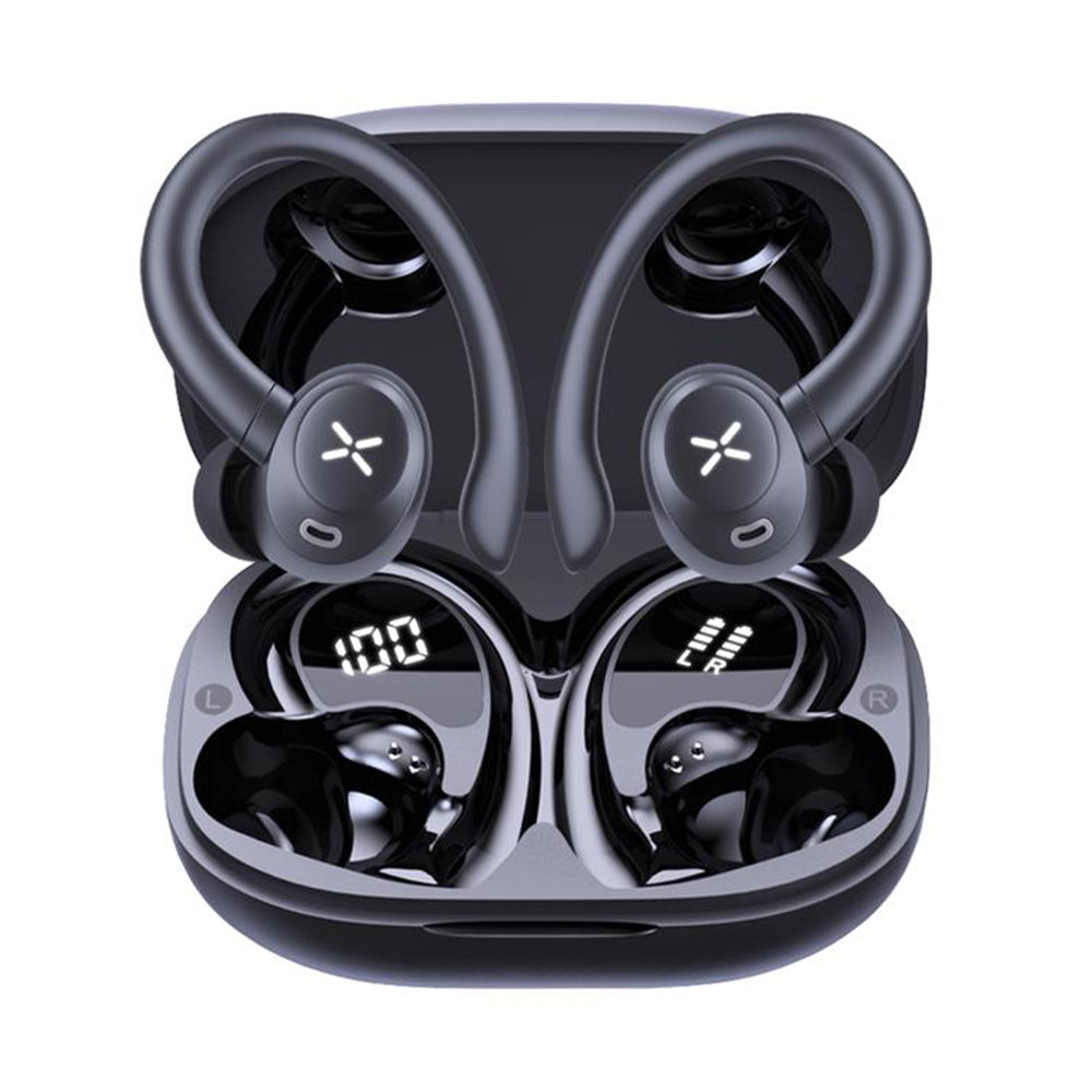 Handsfree Bluetooth Techsuit CW4 AirTune, TWS, Schwarz