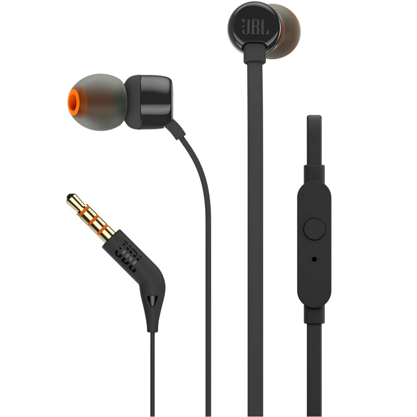 Handsfree 3.5mm JBL T110, Schwarz JBLT110BLK