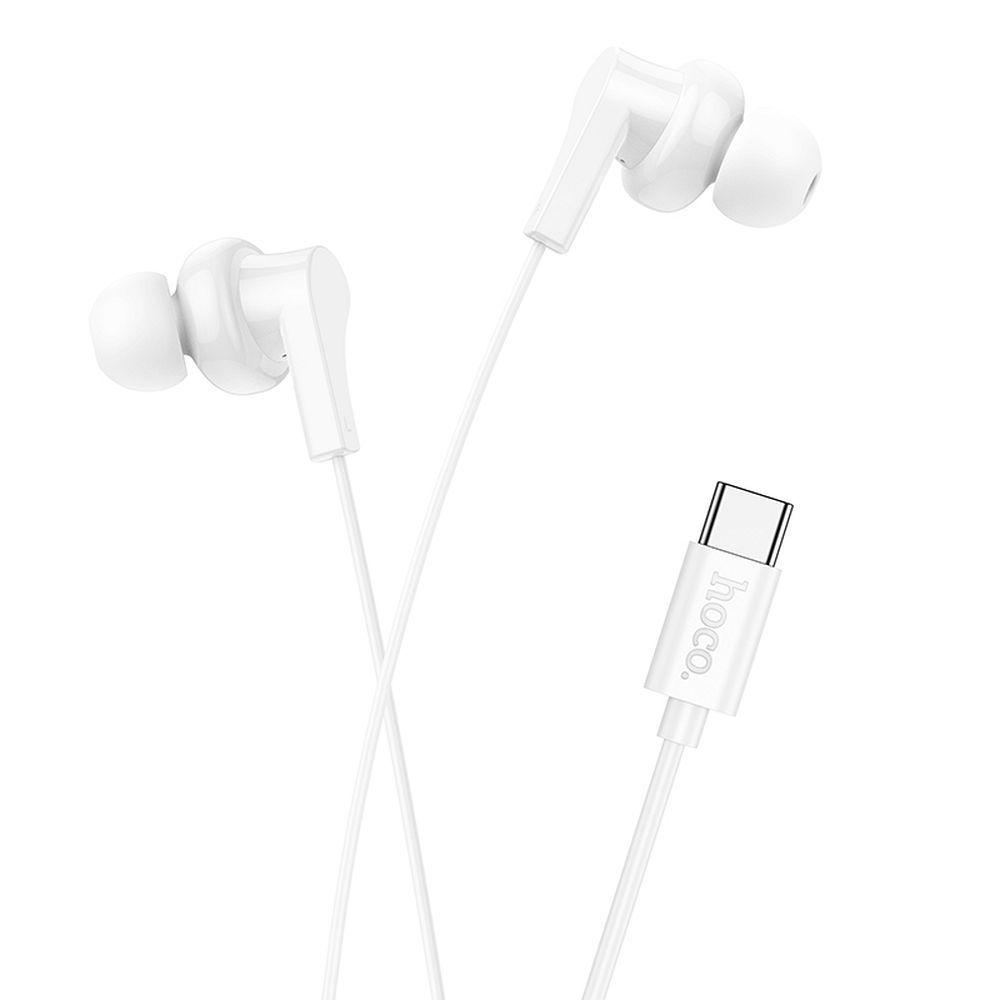 Handsfree USB-C HOCO M114, Weiß